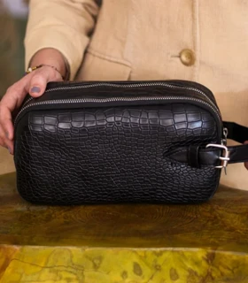 شوزبگ دستی چرم سنگی