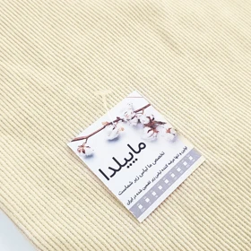 کراپ تیشرت آستین کوتاه زنانه ماییلدا مدل کبریتی کد 5831