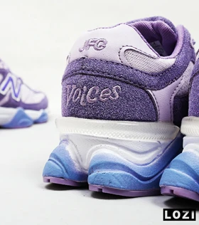 کفش کتانی زنانه بنفش آبی NEW BALANCE 9060