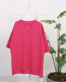 شومیز لینن بیسیک زنانه 0866