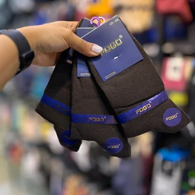 جوراب مردانه ساق بلند کلاسیک/code:9002_59