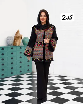 کت خرجکارهندی پیله دوزی مدل ونسا کد 2690