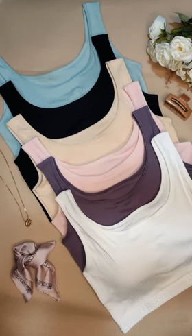 نیم‌تنه زنانه رکابی کبریتی میسپل Misspell مدل راحت، اندامی و مناسب استایل روزمره