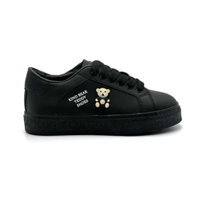 کفش اسپرت دخترانه مدل sneaker - 0023_Black