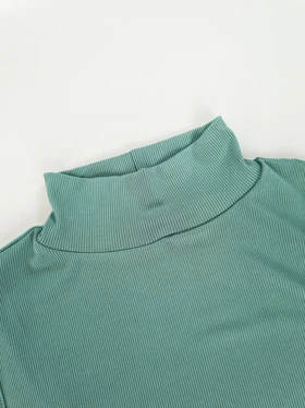 تاپ کبریتی یقه اسکی ساده