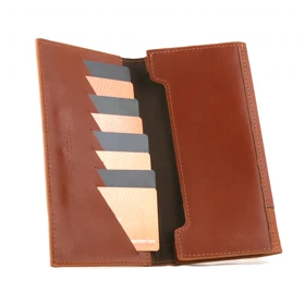 کیف پول مردانه چرم یلسان مدل پارلا کد 018-PRM