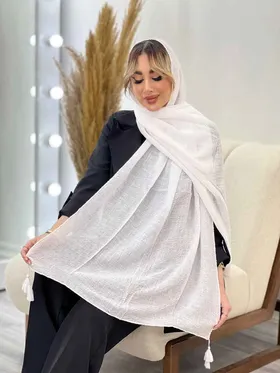 شال پلیسه ساده