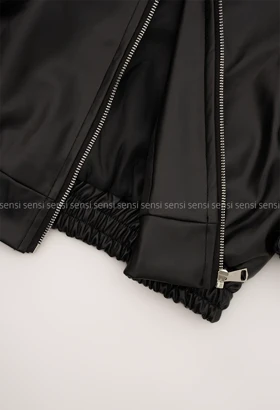 بامبر چرم آستر دار کد1004798