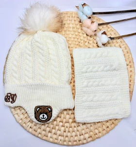 کلاه و شالگردن بچگانه دخترانه و پسرانه