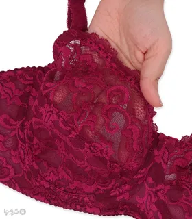 سوتین دانتل فنردار Shanderman شاندرمن کد 2230 طرح My Rose