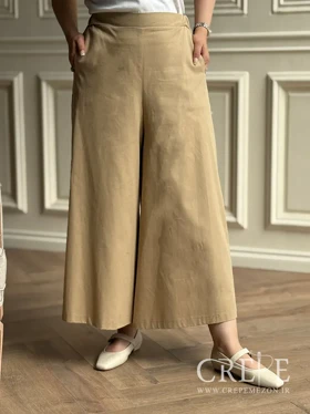 دامن شلواری کتان