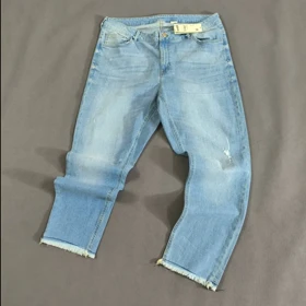 🧡 SIZE 48 ta 50 شلوار جین یونیسکس اورجینال برند معتبر LINDEX امریکا مدل MADONNA