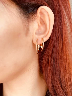 گوشکاره حلقه‌ای طرح طلا ژوپینگ X38