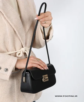 کیف زنانه مینیمال قفلدار گلاریس 207 AM (مشکی)