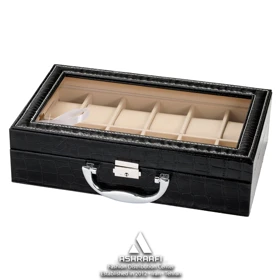 جعبه ساعت 12تایی چرمی Box Watches 12 CH2