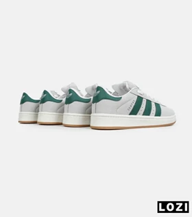 کفش کتانی مردانه و زنانه طوسی سبز ADIDAS Campus