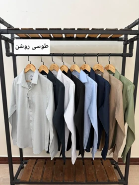 پیراهن استین بلند قابپک مخفی 2512