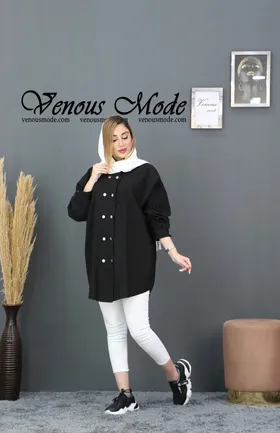 مانتو لینن ده دکمه