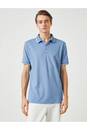 تیشرت یقه پولو مردانه اورجینال کوتون koton