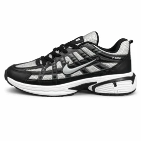 کتانی مردانه مدل رانینگ نایک P6000 مشکی طوسی NIKE