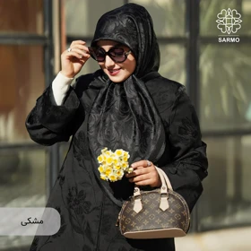 روسری ژاکارد رونا گل رز