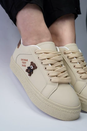 کفش اسپرت دخترانه مدل sneaker - 0023_White