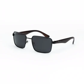 عینک آفتابی مردانه ری‌بن Ray-Ban مدل کلاب Club پلاریزه (مشکی)