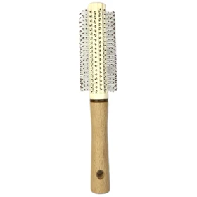 برس مو گرد مدل دسته چوبی