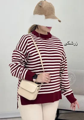 پلیور بافت زبرا