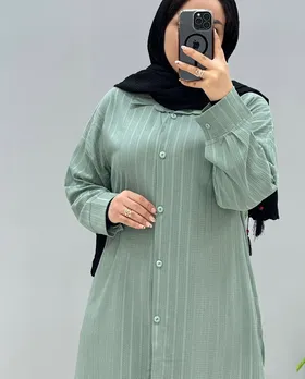 شومیز مانتویی فائقه