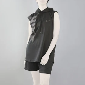 ست رکابی و شلوارک اسپرت نایک مدل HS-Dri Fit-A09 طوسی تیره