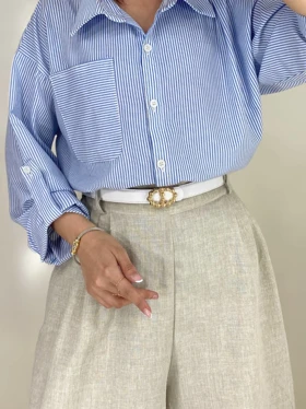 کمربند زنانه ساچمه ای کد 028