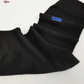 جوراب مردانه مشکی ماییلدا کد 00 ساده بسته 3 عددی