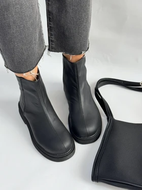 نیم بوت پشت زیپ پناه 4298