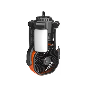 پنکه شارژی و پاوربانک خورشیدی مدل PORODO SUNCHARGE OUTDOOR SOLAR FAN PDLFSTFNBK0G