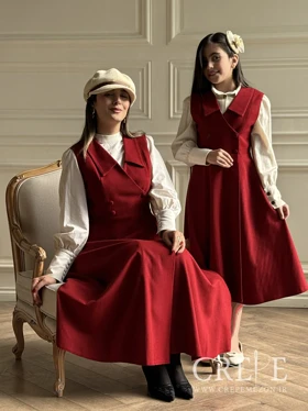 سارافان کشمیر یقه آمریکایی نفس