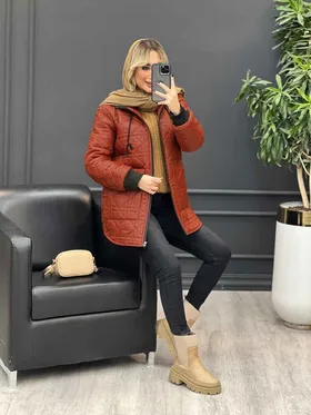 کاپشن دوخت دار