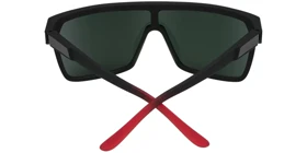 عینک آفتابی اسپای SPY FLYNN SOFT MATTE BLACK/RED FADE - HAPPY GRAY GREEN W/RED FLASH