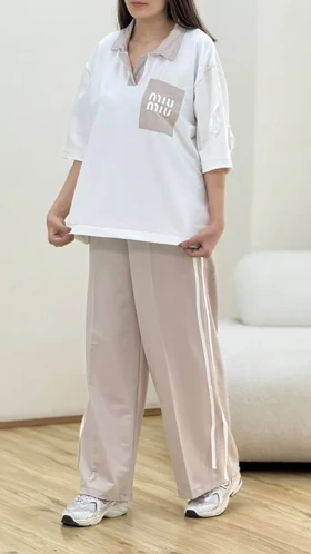 ست تیشرت و شلوار میو