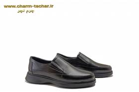 کفش طبی رسمی روزمره مردانه چرم طبیعی si158