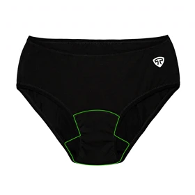 شورت نیم‌پد تاپیک مشکی لاله-روزانه