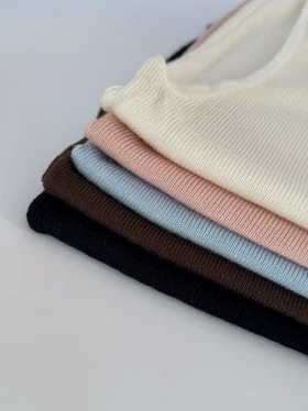 تاپ بافت جلو زیپ‌دار