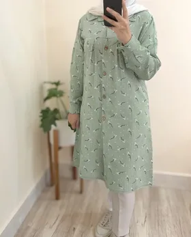 مانتو لینن نخ