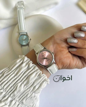ساعت اوماکس چرمی شرکتی