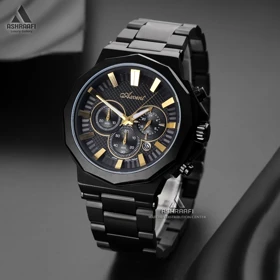 ساعت اکسنت صفحه مشکی Axcent AX180029K