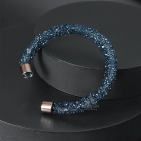 دستبند کریستالی Crystal Bracelet SRG01 (سبز)