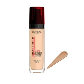 کرم پودر لورال LOREAL INFAILLIBLE شماره 220 حاوی ویتامین C و SPF25