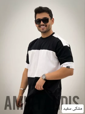 تیشرت مردانه باکسی رینگری_کد4118