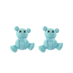 گوشواره دخترانه فانتزی مدل تدی