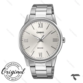 ساعت کاسیو مردانه MTP-1303DD-7AV تمام سیلور Casio-10360-G